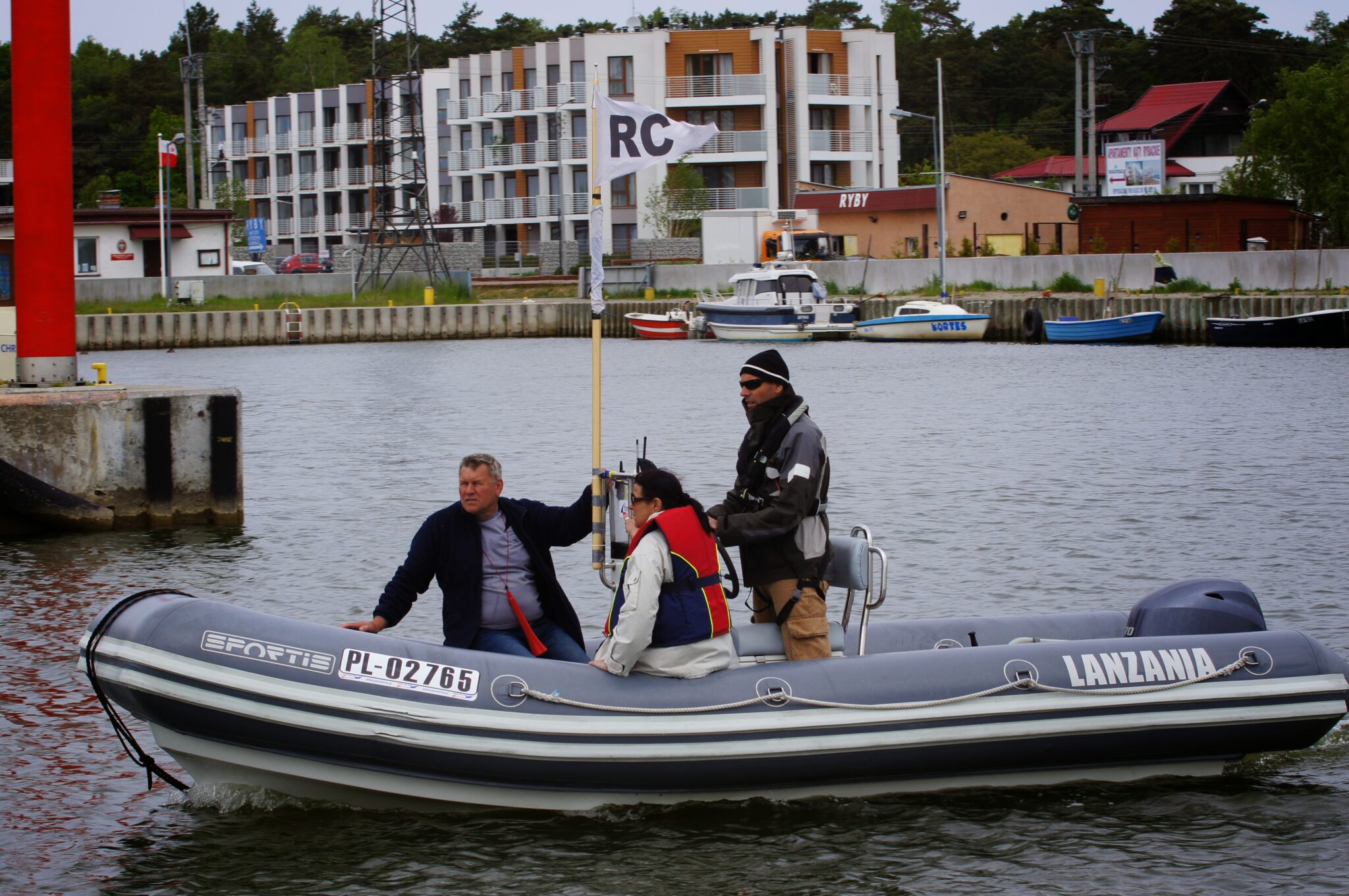 Sternik motorowodny